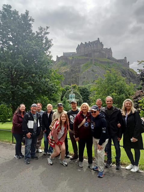 Edinburgh: Full-Day Walking Tour With Castle Included - Starting Point and Stops