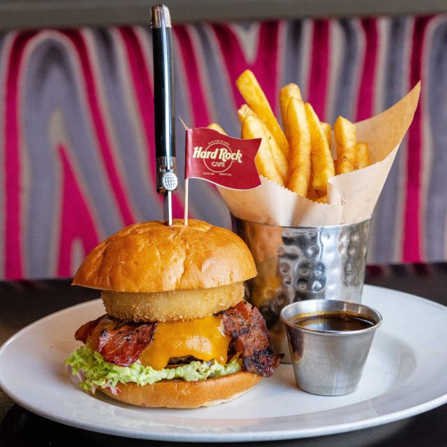 Edinburgh: Hard Rock Cafe With Set Menu for Lunch or Dinner - Key Points