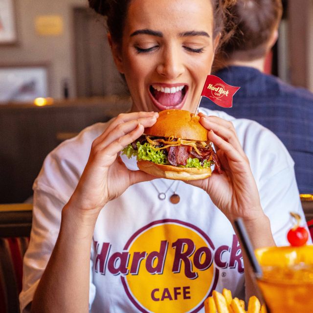 Edinburgh: Hard Rock Cafe With Set Menu for Lunch or Dinner - Kids Menu Availability