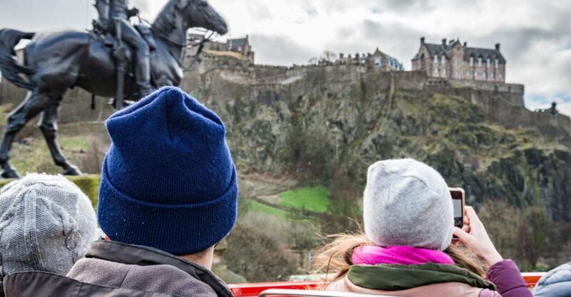 Edinburgh: Hop-On Hop-Off Bus Pass With 3 City Tours - Key Points