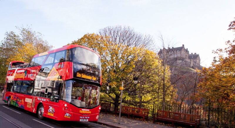 Edinburgh: Hop-On Hop-Off Bus Pass With 3 City Tours - Tour Details and Commentary