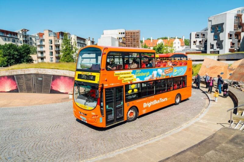 Edinburgh: Hop-On Hop-Off City or Britannia Bus Tour - Key Points