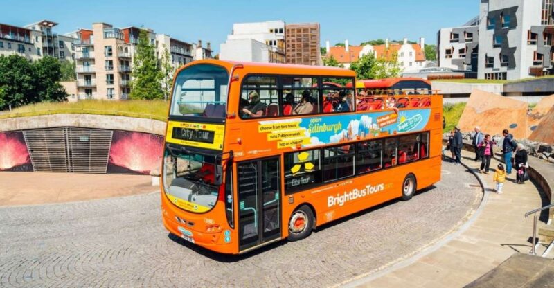 Edinburgh: Hop-On Hop-Off City or Britannia Bus Tour - Audio Guide and Accessibility