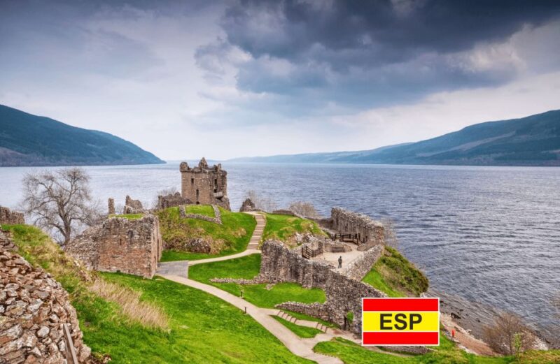 Edinburgh: Loch Ness, Inverness & Highlands Tour in Spanish - Departure & Initial Stops