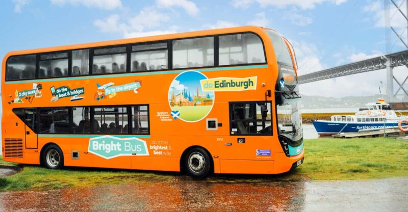 Edinburgh: Sightseeing Bus Tour & Inchcolm Island Boat Tour - Key Points