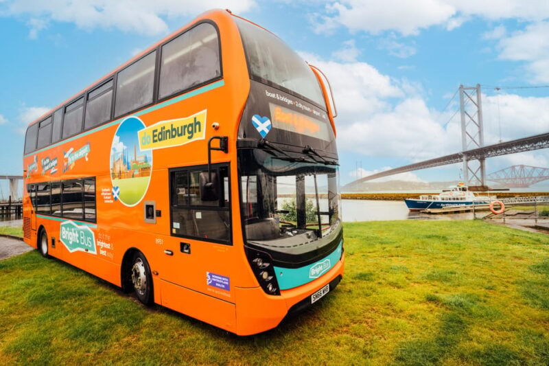 Edinburgh: Sightseeing Bus Tour & Inchcolm Island Boat Tour - Itinerary Details