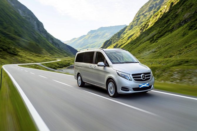 Edinburgh to Inverness Luxury Taxi Transfer - Pickup and Drop-off Details