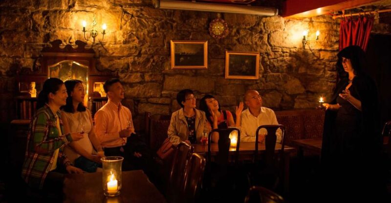Edinburgh: Underground Vaults Evening Ghost Tour With Whisky - Inclusions and Meeting Point