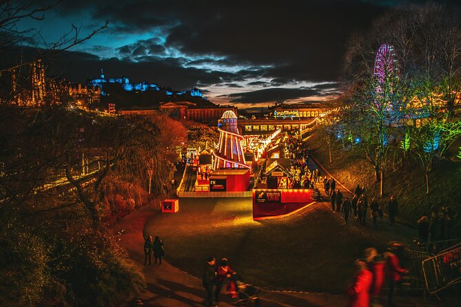 Edinburghs Christmas Lights and Festive Black Taxi Tour - Pricing and Cancellation