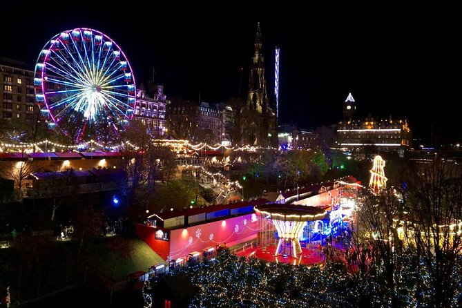 Edinburghs Christmas Lights and Festive Black Taxi Tour - Customer Reviews
