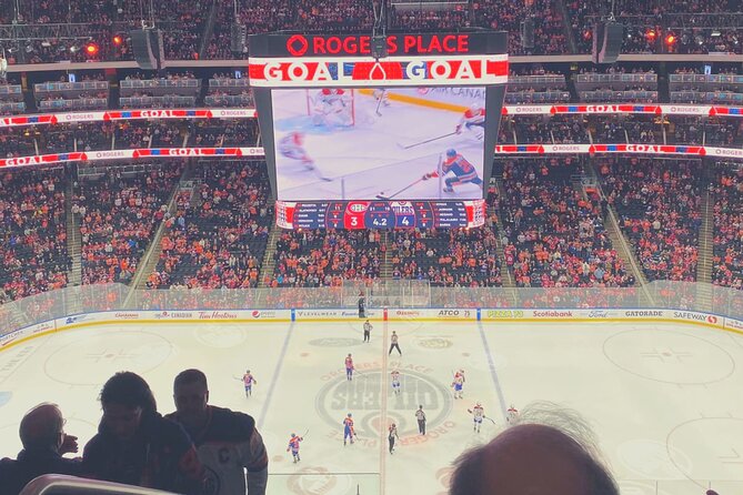 Edmonton Oilers Ice Hockey Game Ticket at Rogers Place - Ticket Inclusions