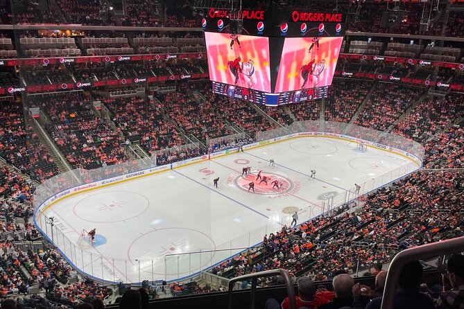 Edmonton Oilers Ice Hockey Game Ticket at Rogers Place - Meeting and Pickup