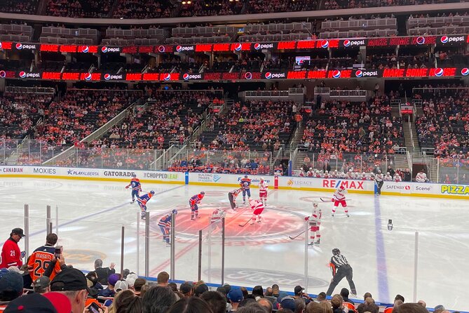 Edmonton Oilers Ice Hockey Game Ticket at Rogers Place - Booking Confirmation