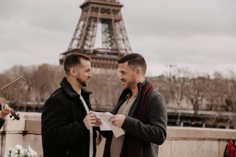 Eiffel Tower Proposal Lgbtqia+ / 1h Photographer - Cancellation Policy