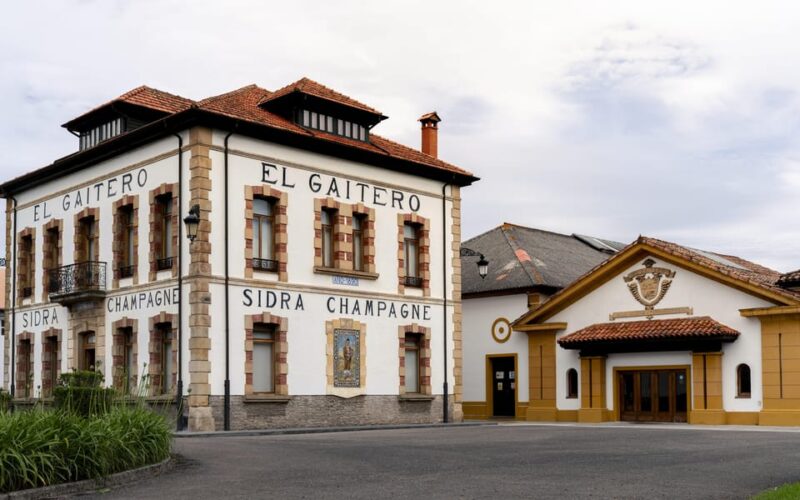 El Gaitero Factory, Villaviciosa, Tazones, and Laboral University. - El Gaitero Factory