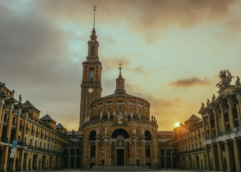El Gaitero Factory, Villaviciosa, Tazones, and Laboral University. - Laboral University of Gijón