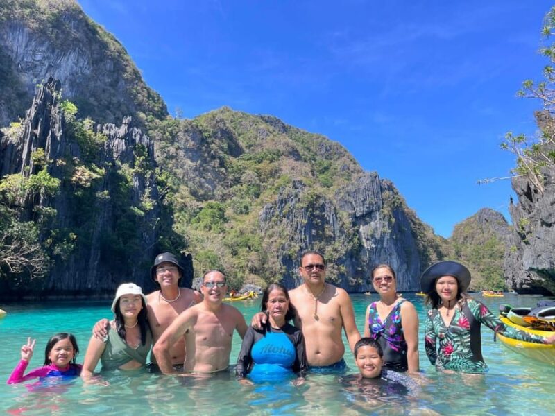 EL Nido: Sharing/Joiner Island Hopping Tour a W/Buffet LUNCH - 7 Commandos Beach
