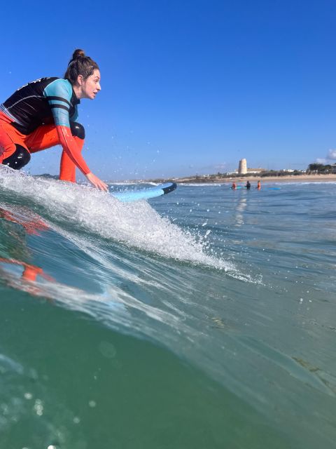El Palmar: Group Surf Class. - Beginner and Advanced Programs