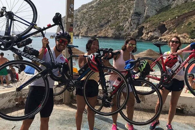Electric Bicycle Route Cala Granadella - Cala Moraig - Key Points