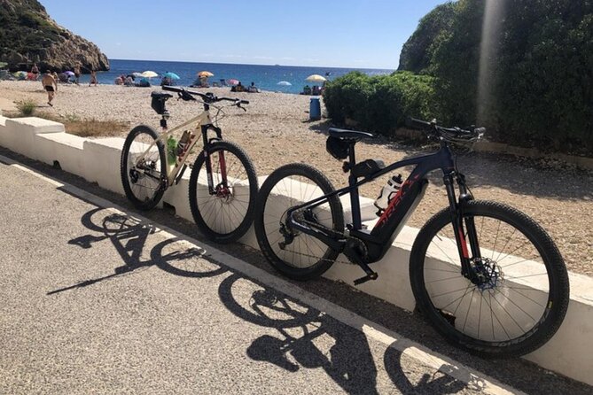 Electric Bicycle Route Cala Granadella - Cala Moraig - Preparing for the Adventure