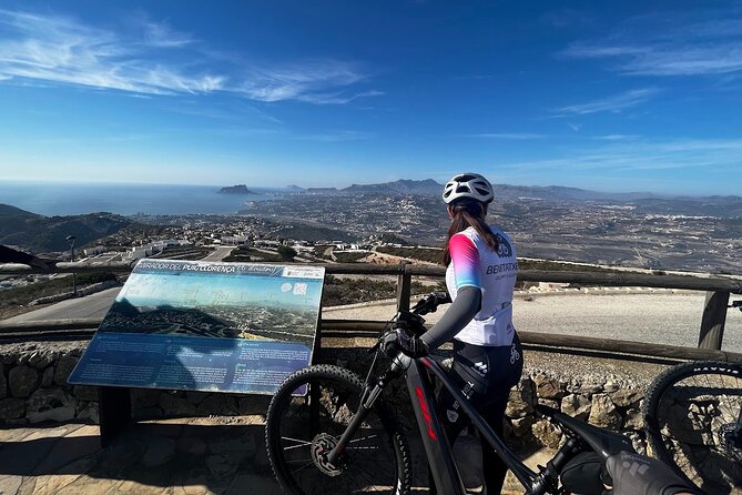 Electric Bicycle Route Cala Granadella - Cala Moraig - Returning to the Starting Point