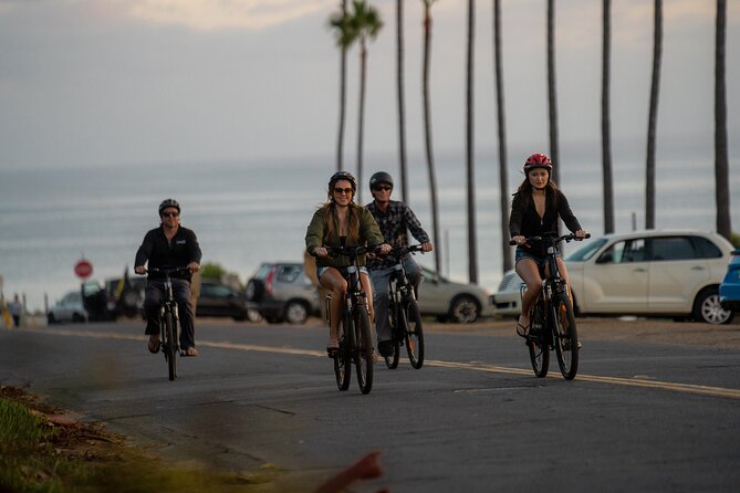 Electric Bike Guided North Coast Tour From Solana Beach to Moonlight Beach - Inclusions