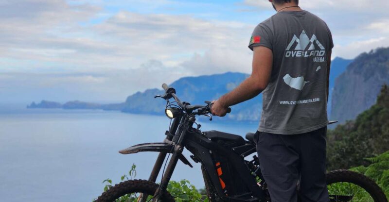 Electric Bike off Road on Madeira Island by Overland Madeira - Guided Tour and Safety