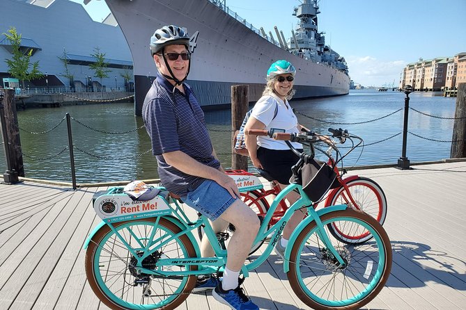Electric Bike Rental Downtown Norfolk (Self Guided Tour) - Whats Included in the Rental
