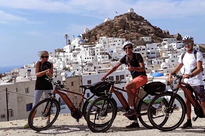 Electric Bike Tour Chora to Diaseli Cheesery - Exploring Ioss Rich History