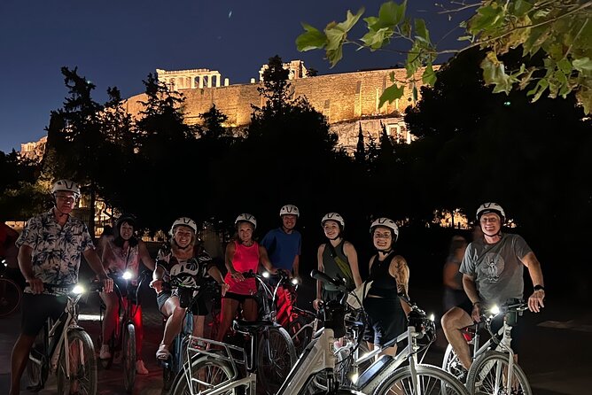 Electric Bike Tour of Athens by Night - Included in the Tour