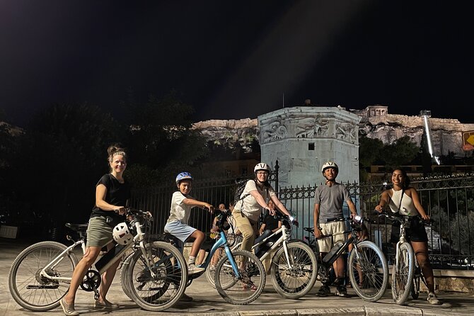 Electric Bike Tour of Athens by Night - Meeting and Pickup