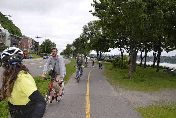 Electric Bike Tour of Quebec City - Viewing the Notre-Dame De Quebec Basilica-Cathedral