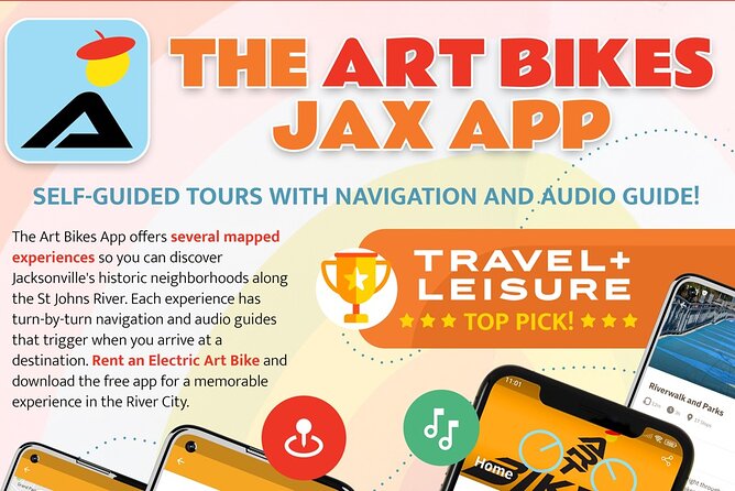 Electric Bike Tour With Free Application for Navigation - Exploring Jacksonvilles Neighborhoods