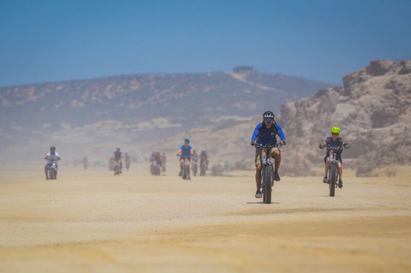 Electric Eco-Bike Beach Adventure With Mexican Lunch - Key Points