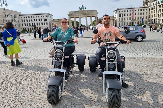 Electric Harley Trike Tour in Berlin for 2 - Highlights of the Experience