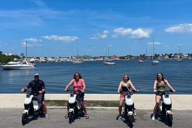 Electric Moped Tour of Naples Florida Family Fun and Easy To Ride - Safety First: Riding With Confidence