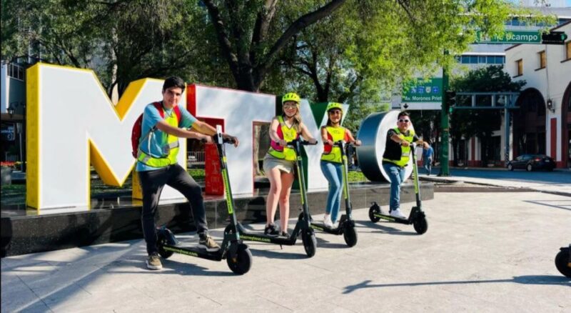 Electric Scooter Tour in Monterrey Down Town With Guide - Key Points