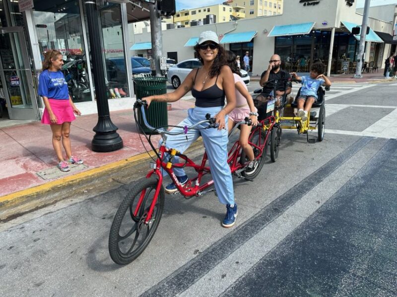 Electric Tandem Bike Rental in Miami Beach - Electric Tandem Bike Features