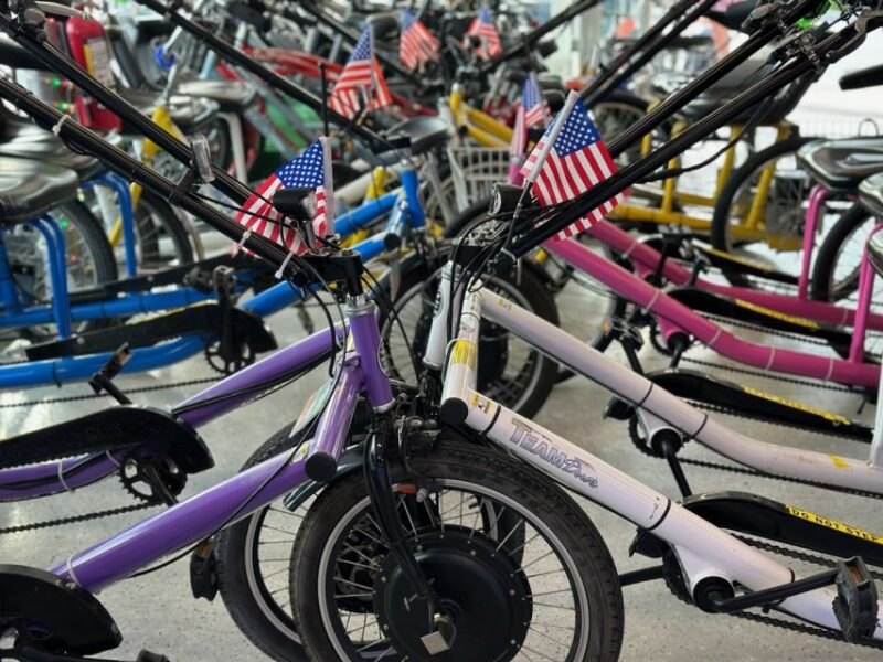 Electric Tandem Bike Rental in Miami Beach - Included Amenities