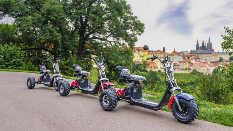 Electric Trike Sunset Prague Tour - Itinerary