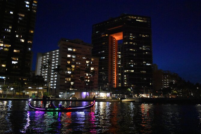 Elegant Evening Date Night Gondola Cruise in Waikiki - Romantic Ambiance and Sights