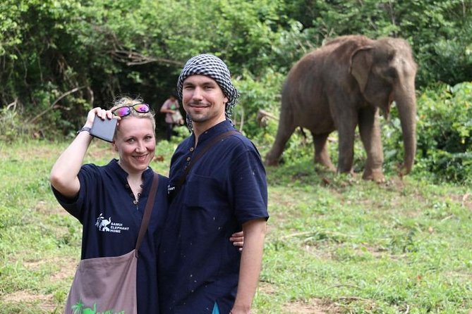 Elephant Nature Care, the Largest Elephant Sanctuary on Koh Samui - Elephant Feeding and Bathing Activities