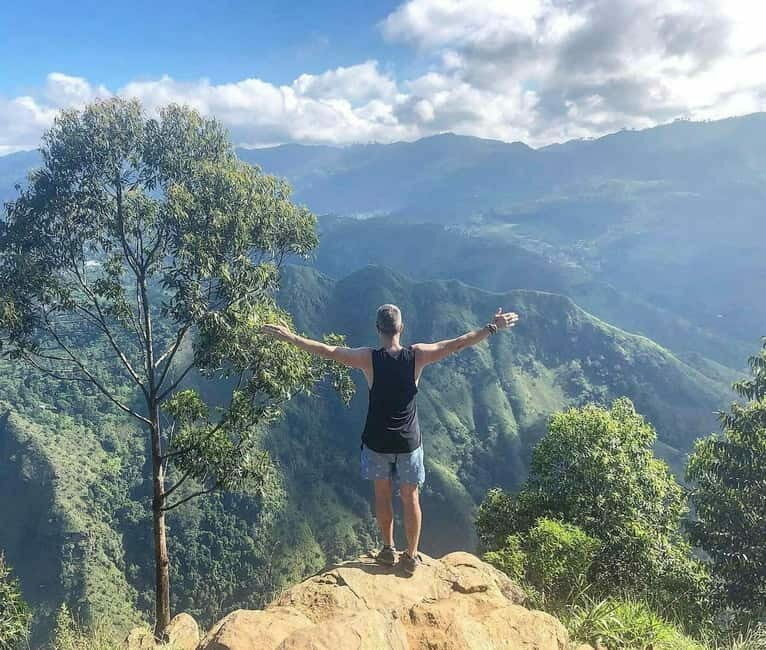 Ella: Ella Rock, 9 Arch, Little Adams Peak, & Waterfall Tour - Demodara Loop Viewpoint and the Iconic Nine Arch Bridge