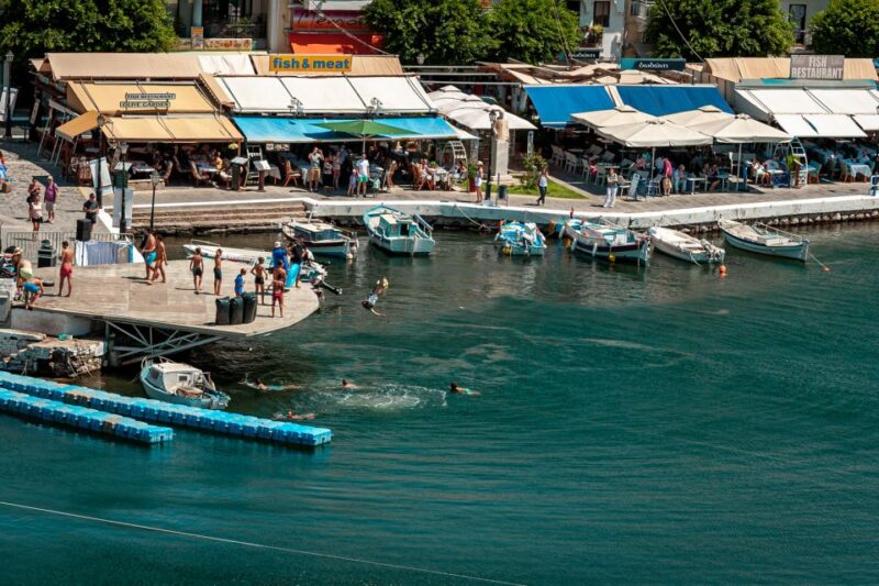 Elounda: Spinalonga Guided Boat Tour With BBQ and Swimming - Key Points