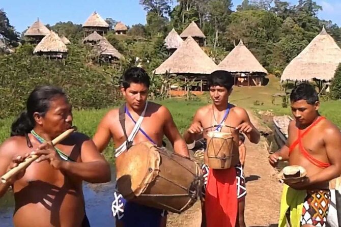 Embera Indian Village Meeting Locals and Learning Their Culture - Arrival at the Embera Village