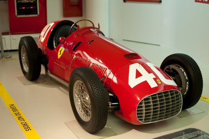 Emilia Romagna Day Trip: Ferrari Museum and Balsamic Vinegar Tour - Visiting the Ferrari Museum