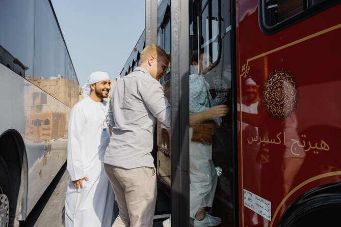 Emirati Hospitality Experience & Old Dubai Bus Tour | Heritage Express - Accessibility and Participation