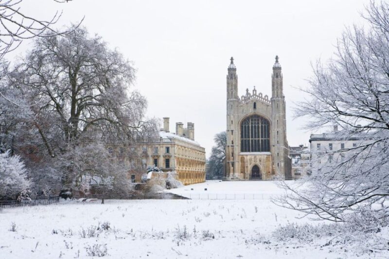 Enchanted Cambridge: A Festive Christmas Tour - Starting Location and Itinerary