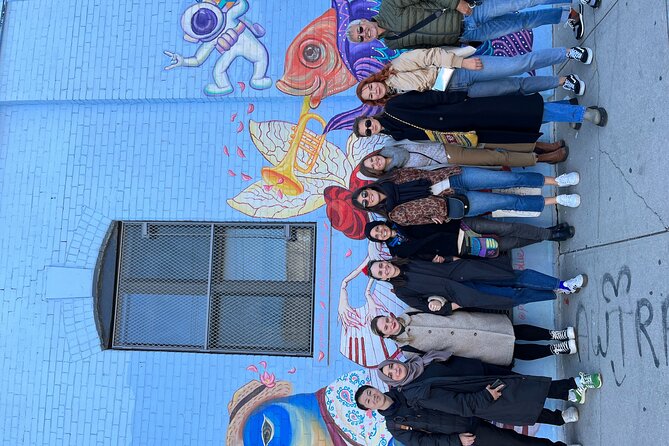 English and NYC Discovery Bushwick Collective Street Art - Meeting and End Points