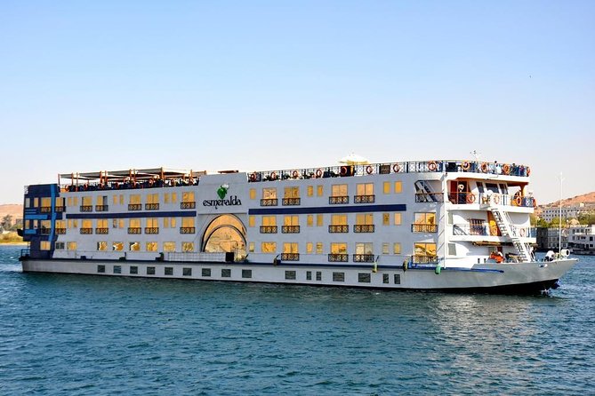 Enjoy 4 Days Nile Cruise Luxor.Aswan.Abu Simbel With Train Tickets From Cairo - Accommodations and Meal Inclusions